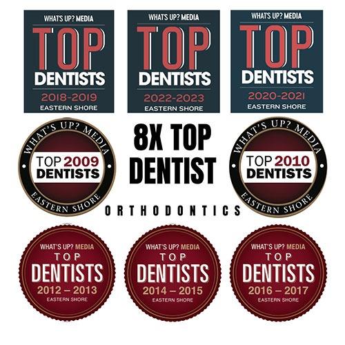 Top Dentist Badges